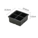 4/6/8/15 Grid Big Ice Tray Mold Giant Jumbo Large Food Grade Silicone Ice Cube Square Tray Mold DIY Ice Maker Ice Cube Tray - Shopsta EU