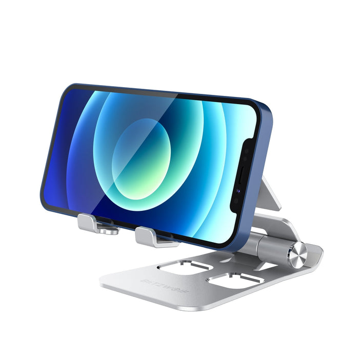 BlitzWolf® BW-TS4 - 3 in 1 Portable Foldable Desktop Stand, Tablet/Phone Holder for Online Learning and Live Streaming - Ideal for iPhone 12, Poco, Samsung Galaxy S21 X3 NFC Users - Shopsta EU